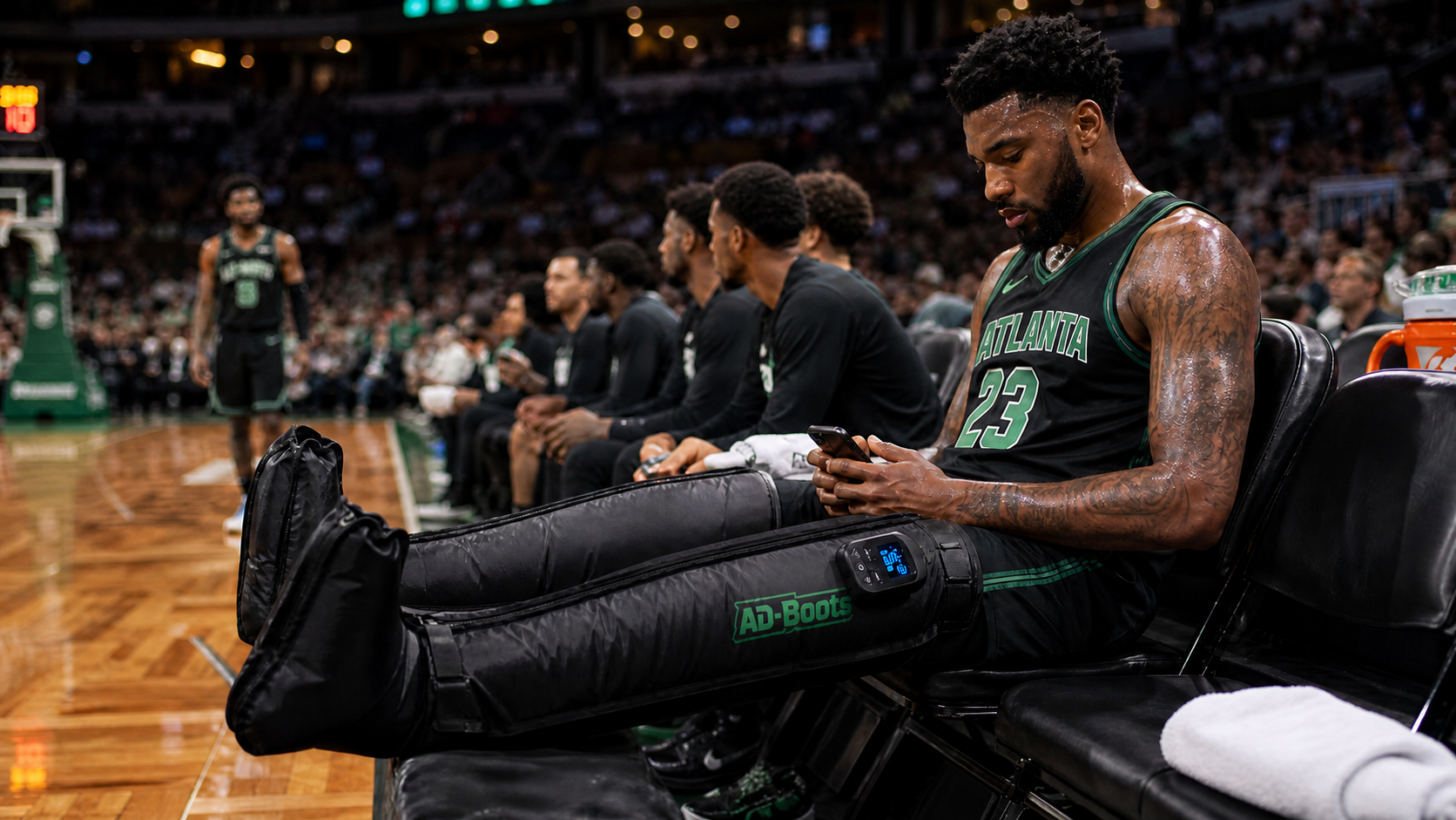 Ad Boots utilisé en NBA